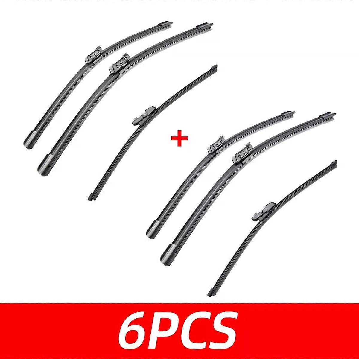 Car Wiper compatible for Seat Leon / ST Wagon Estate 2012-2020 Front Rear Wiper Blades Brushes Auto Accessories 2017 2018 2019