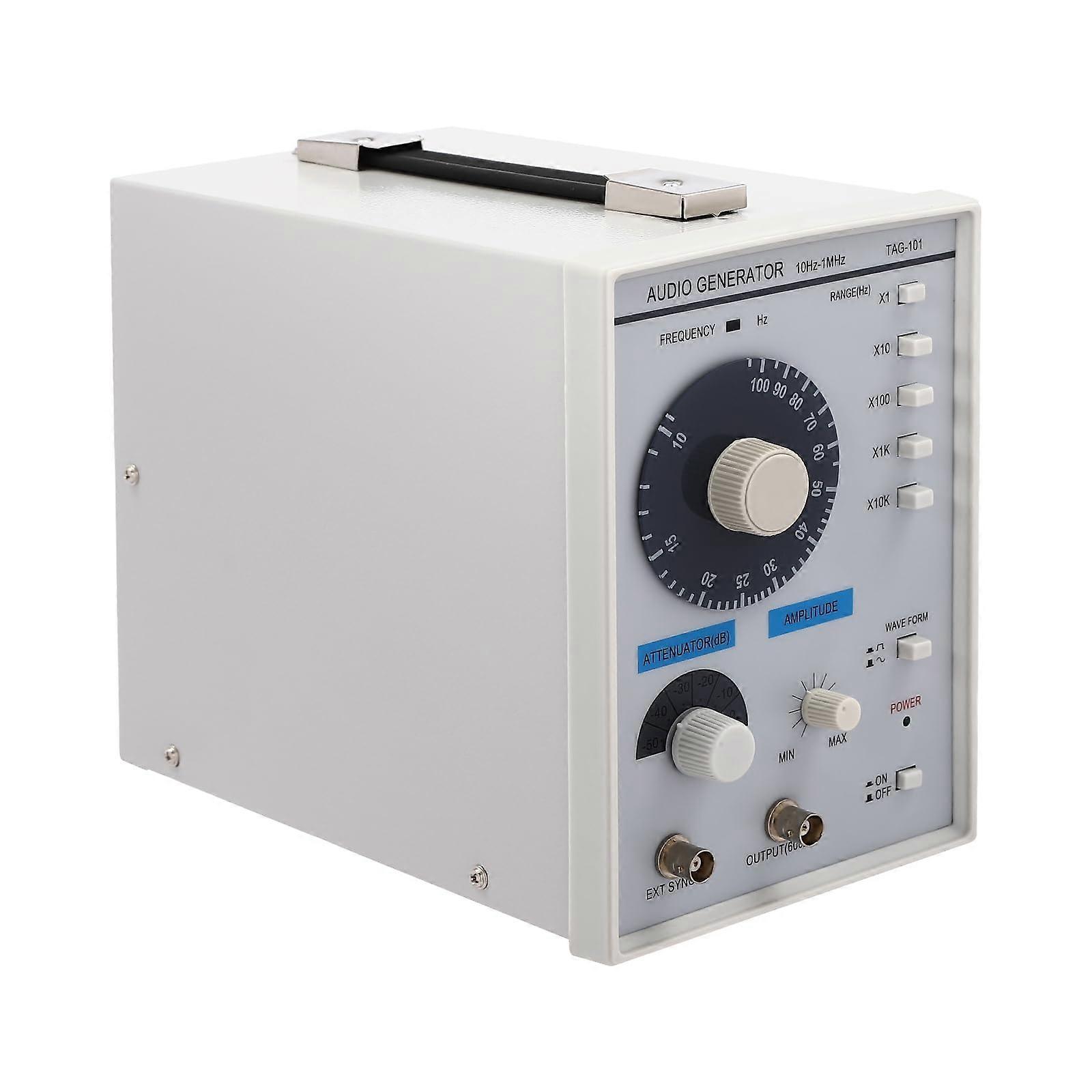 Upgraded Signal Generator 10 Hz to 1 MHz High Precision Function Generator BNC Output ±5% Accuracy 110V 8W Low-Frequency Waveform Generator