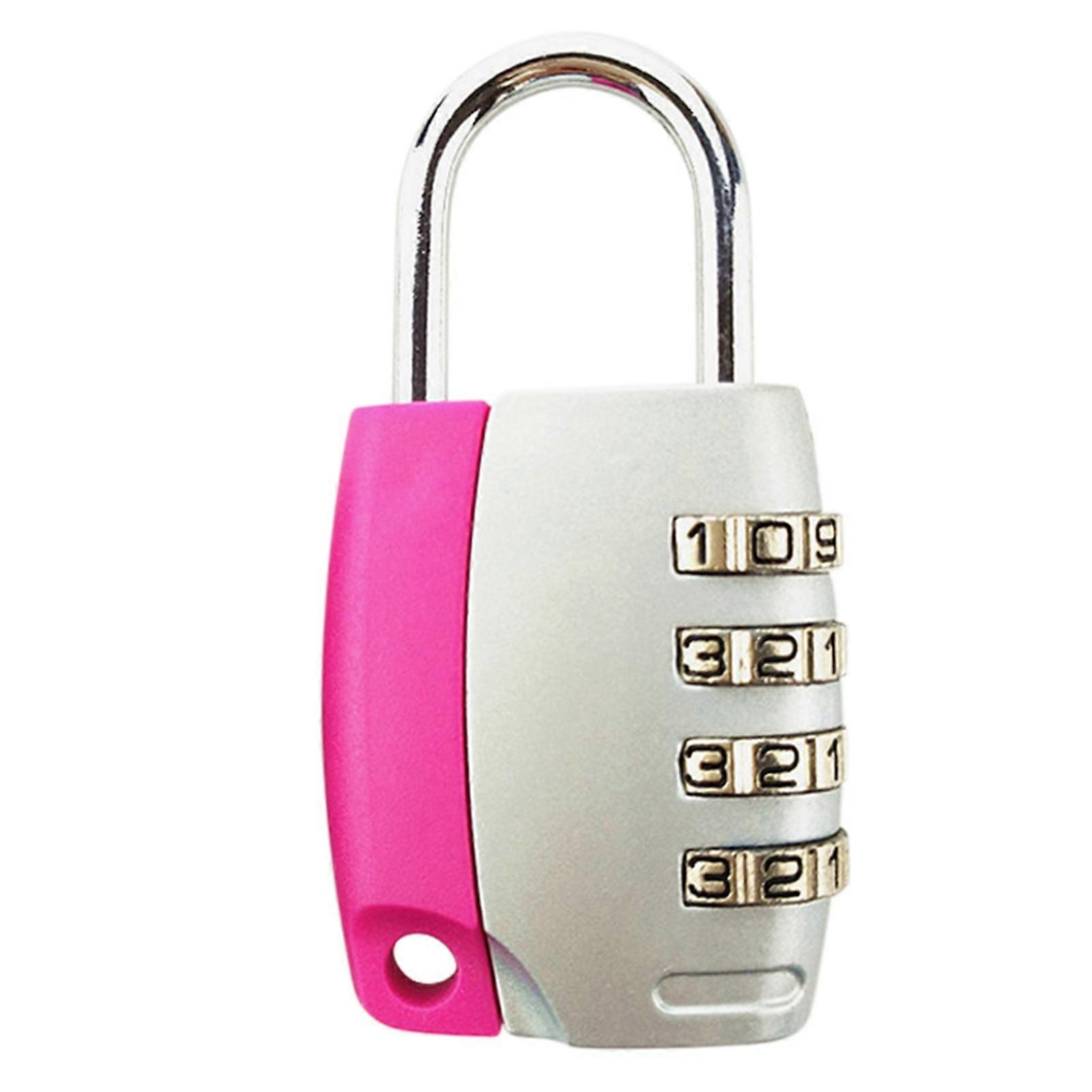Secure Your Valuables with a Durable 4-Digit Zinc Alloy Resettable Combination Padlock