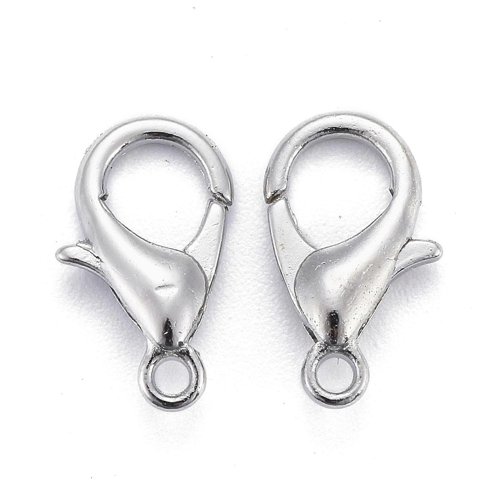 1000pcs Zinc Alloy Lobster Claw Clasps Parrot Trigger Clasps Jewelry Findings