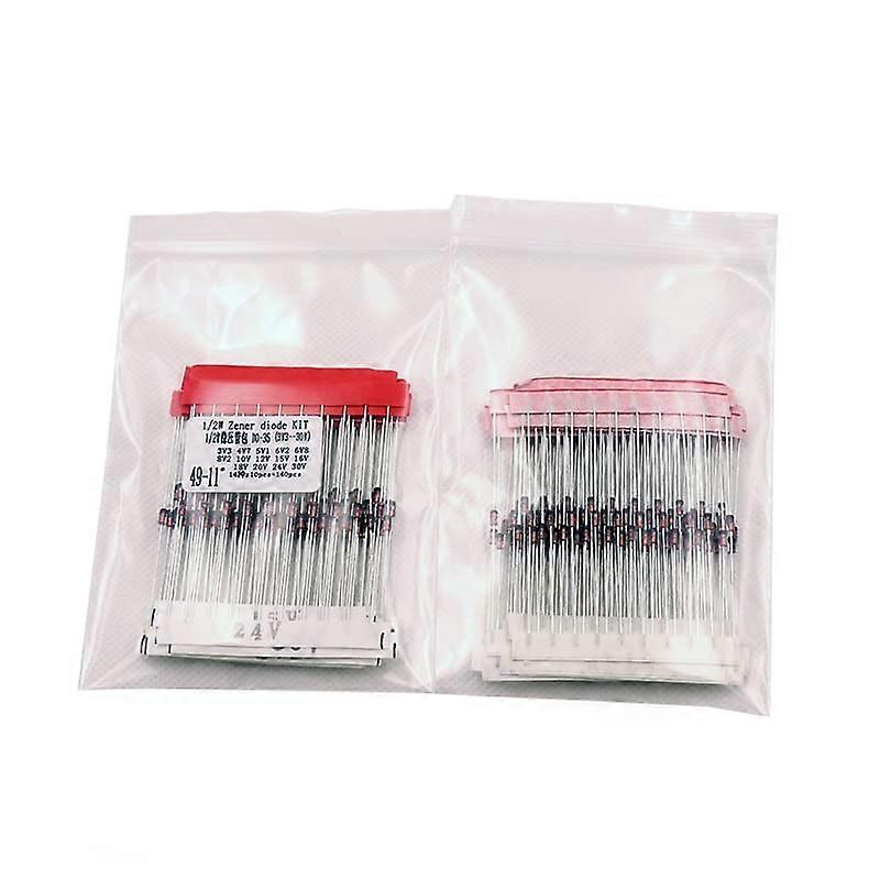 diode 1/2w 0.5W Zener Diode 3.330V 14values10pcs140pcs t Set Electronic DIY kit