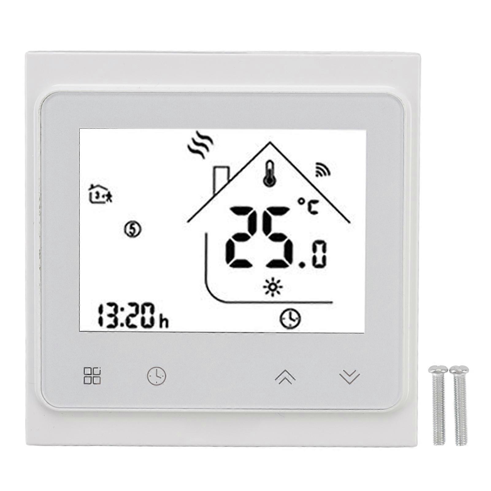 Smart Temperature Controller Wireless Remote Control Thermostat with Capacitive Touch Button AC95‑240V