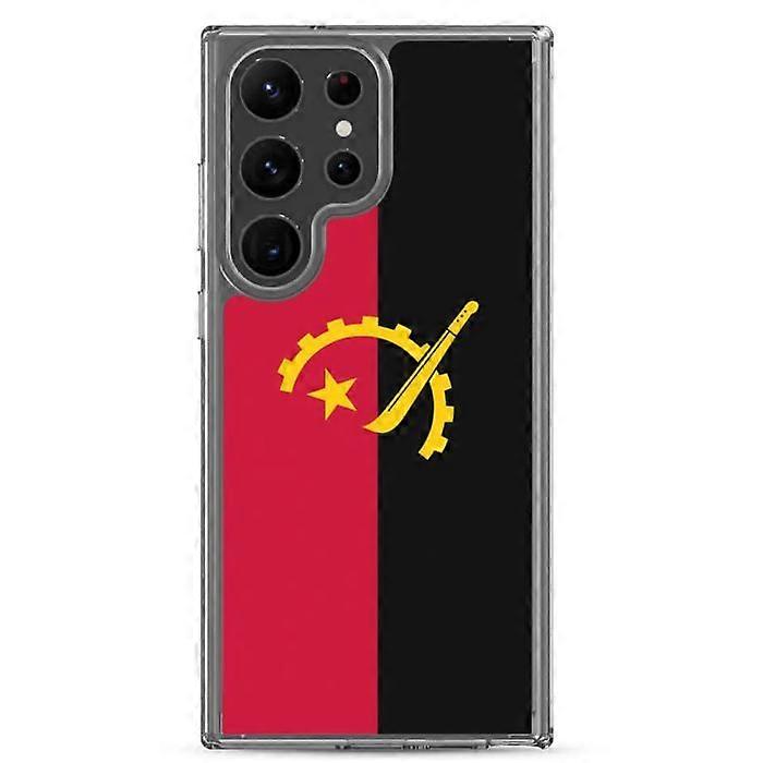 Phone Case - Samsung - Galaxy S23 - Angola Flag - Soft - Multicolor
