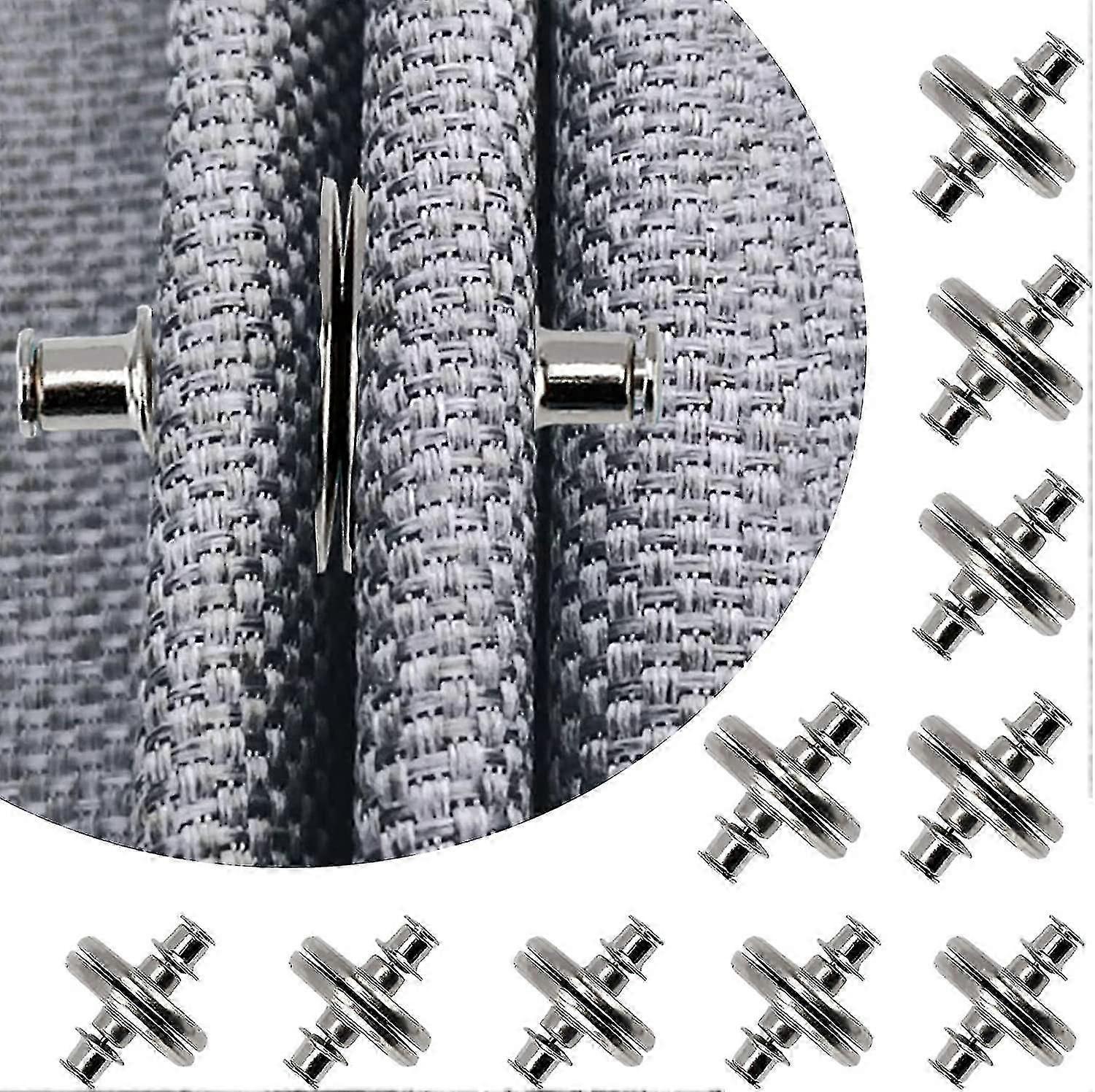 10 Pairs Magnetic Curtain Tiebacks Curtain Magnets Closure Curtain Weights Magnetic Button To Prevent Lights From Leaking