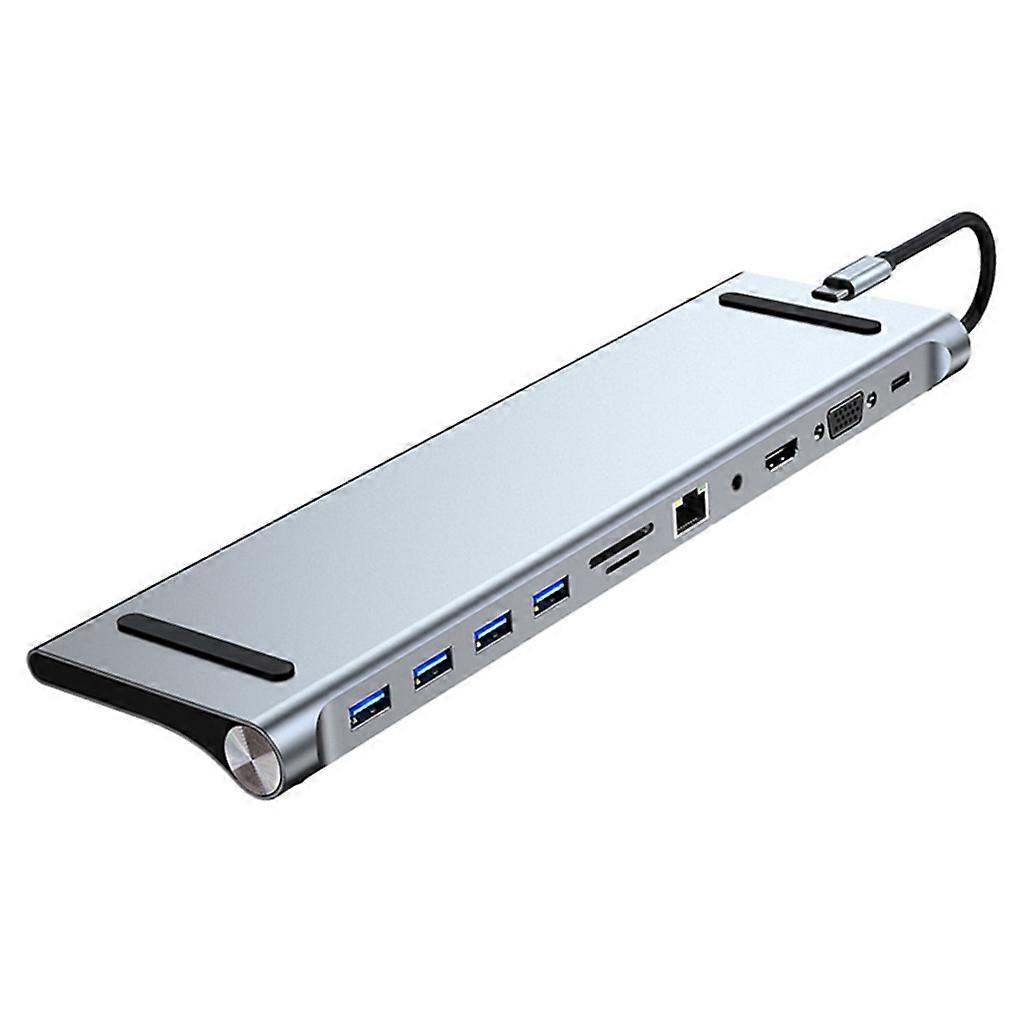 Usb 3.0 Multi-interface Hub Adapter For Macbooks- Notebook 11-in-1 Docking Station HDMI-compatible VGA SD Tf Reader