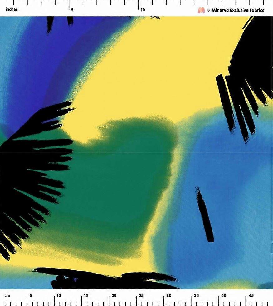 Minerva Exclusive Challis Fabric - Aurora Beach - per metre