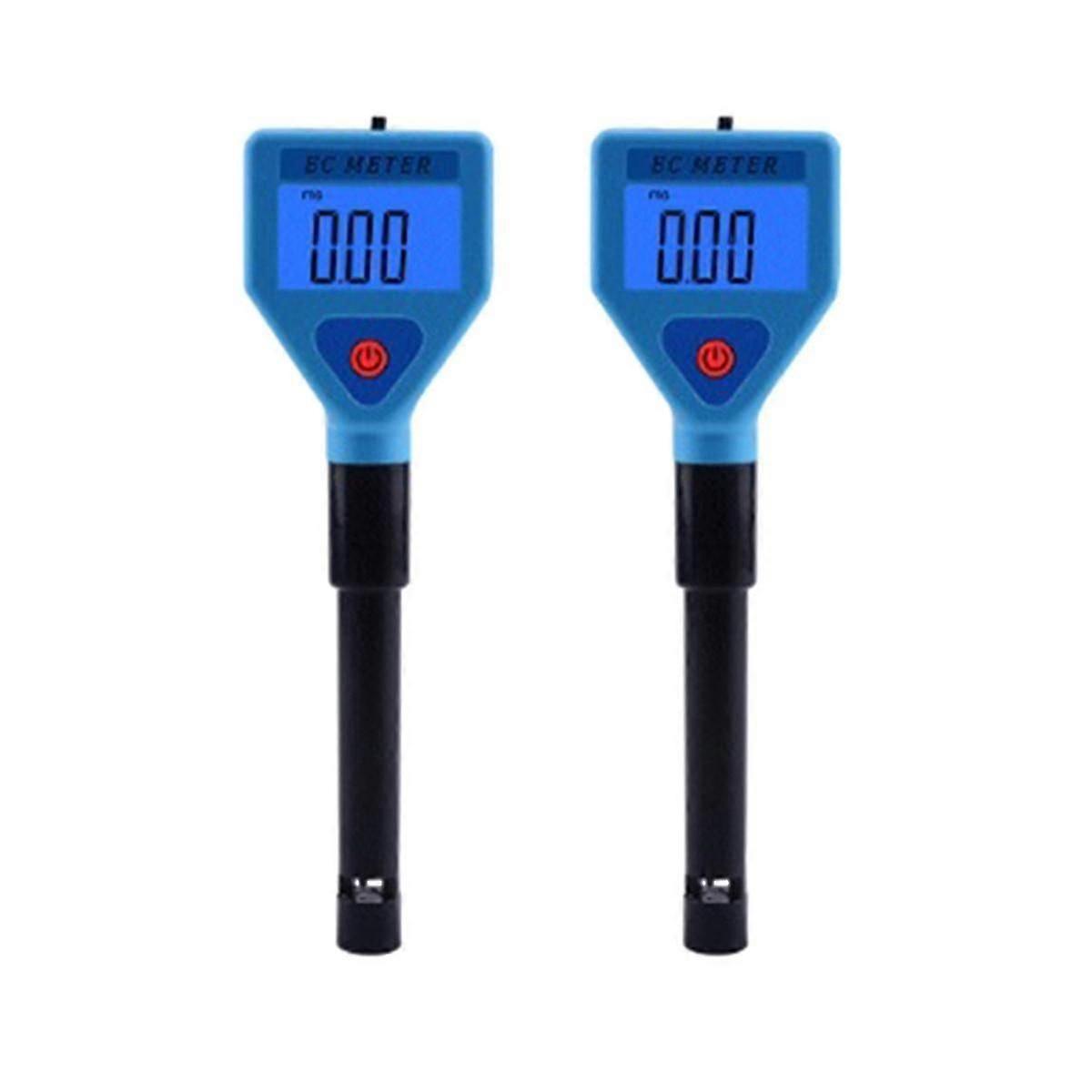 2pcs Digital Ec Meter Water Quality Monitor Tester Water Analyzer For Pools/drinking/life Water/aqu