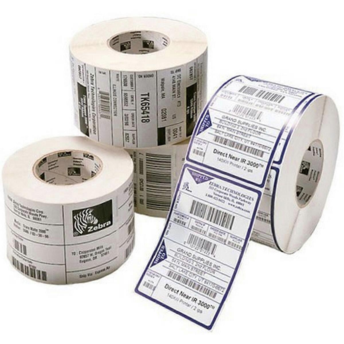 Roll of Labels Zebra 3004428 Transparent