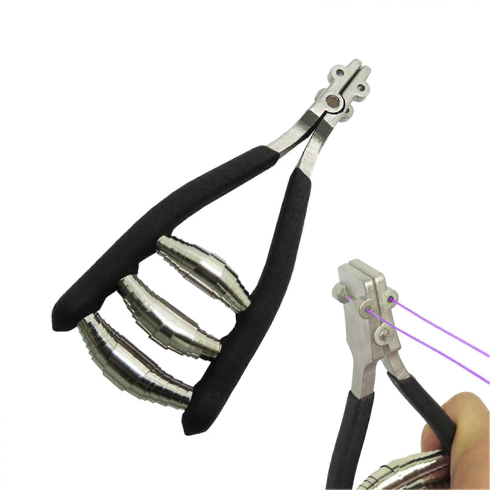 stringing tool for racket string clamp, stainless steel badminton racket clamp