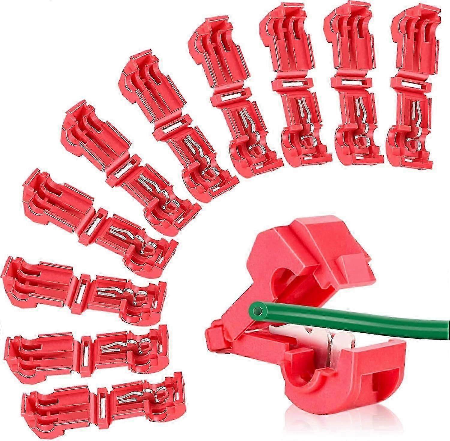 20db robotfűnyíró terminálok töltőállomás T-csatlakozó gyorscsatlakozó Husqvarna Automower, Worx, Bosch, Gardena robotfűnyíróhoz