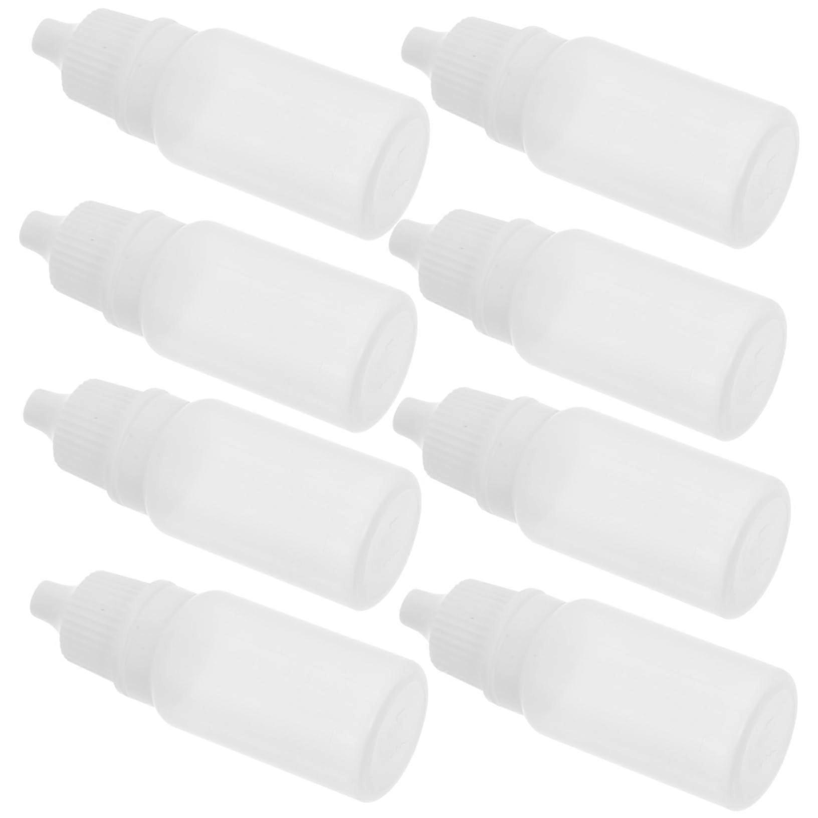 Dropper Bottles Set, 10 Pieces, Refillable Plastic Squeeze Bottles For Liquids And Pigments, Multifunction Lab And Home
