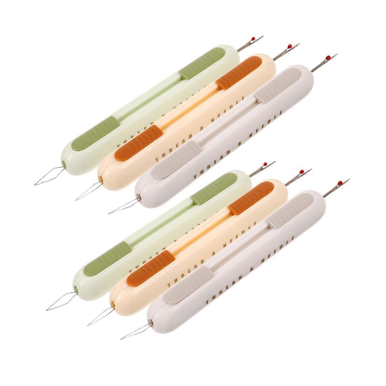Kit Compact 2in1 Needle Threader Seam Ripper Essential Sewing Tool for All Levels Ref: 9184