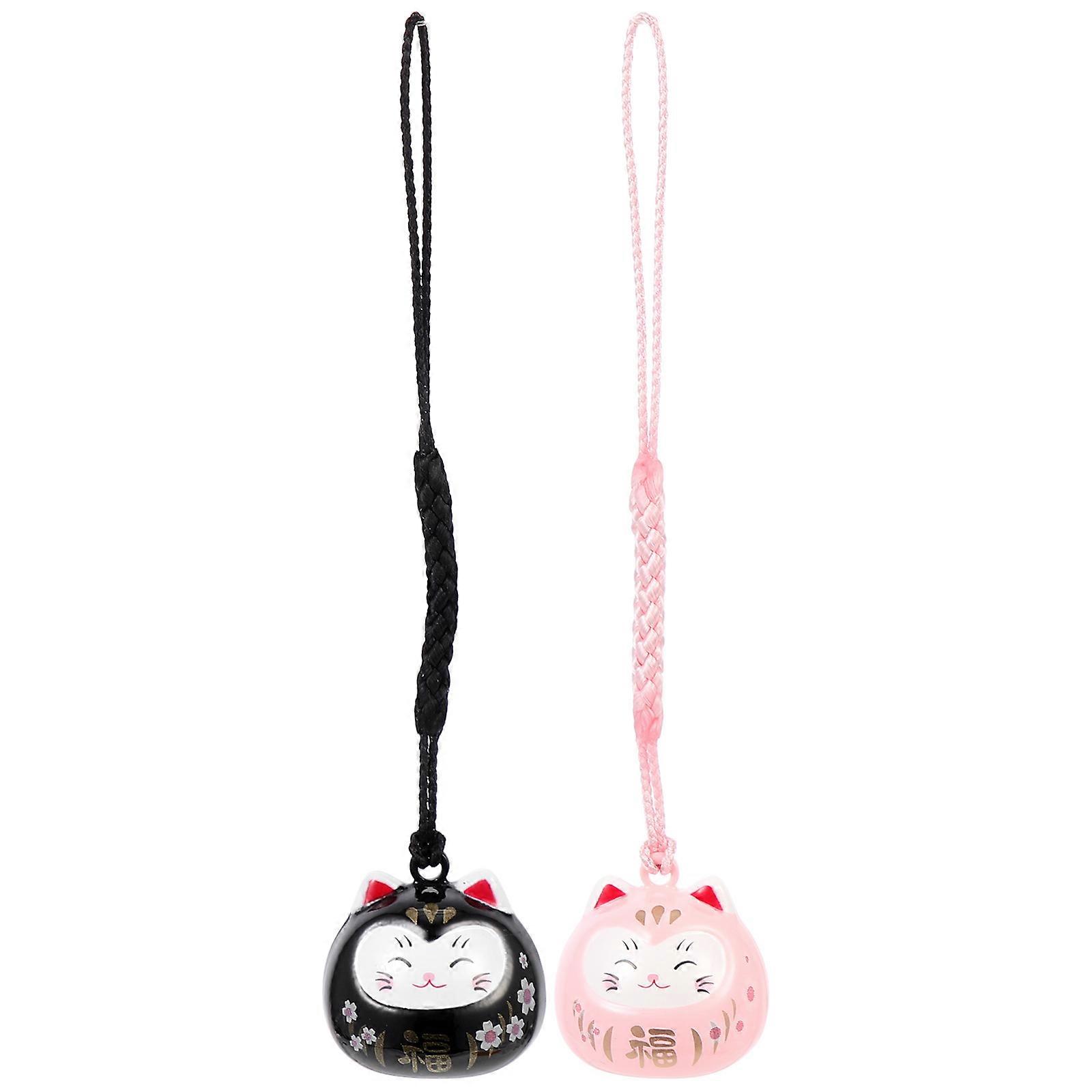 Creative Cat Bell Pendant for Phone Accessories with Robust Construction and Festive Style