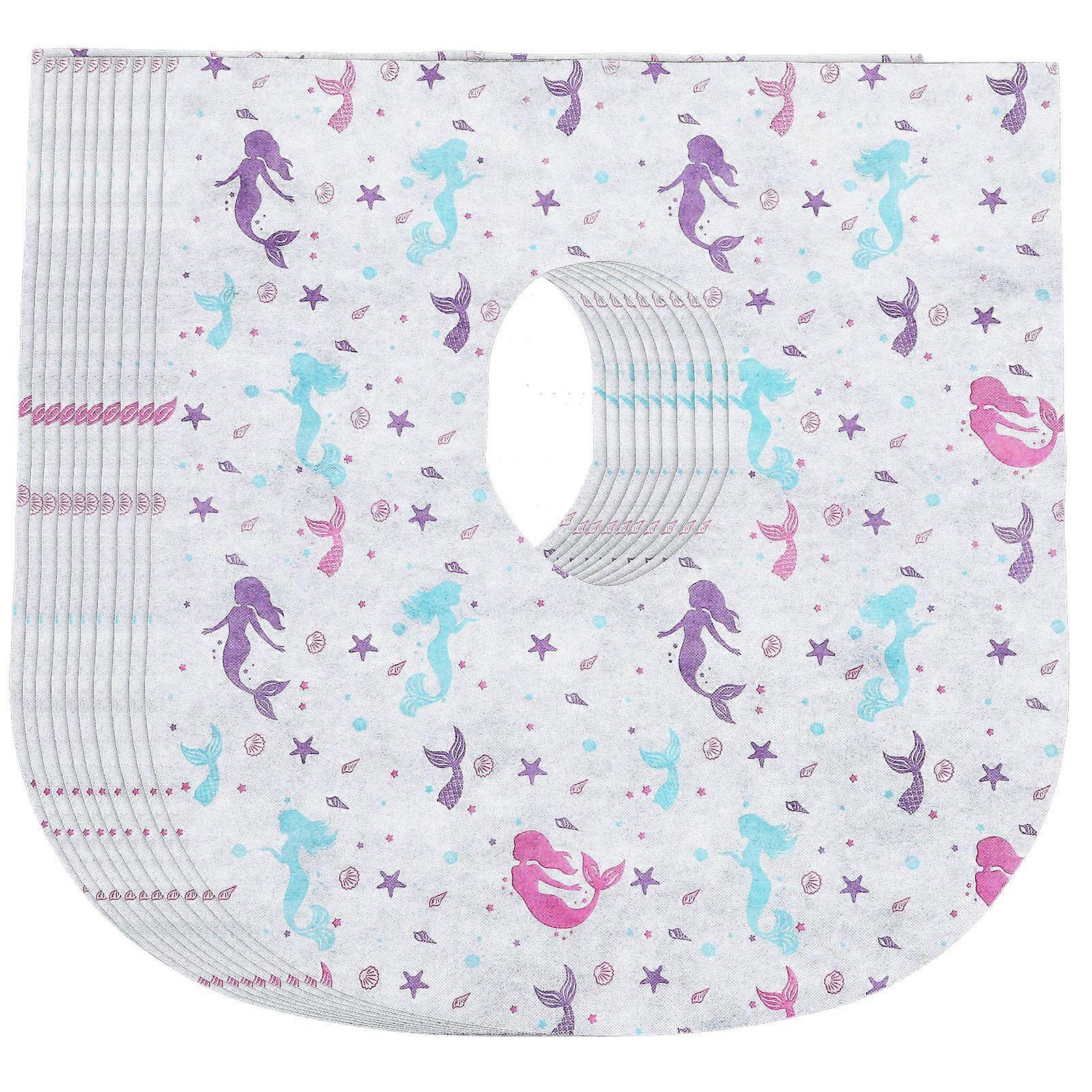 Toilet Seat Cover Disposable Avoid Direct Contact Compact and Lightweight for Hotel Office 64.00X60.0cm Non-Woven Fabric 10Pcs