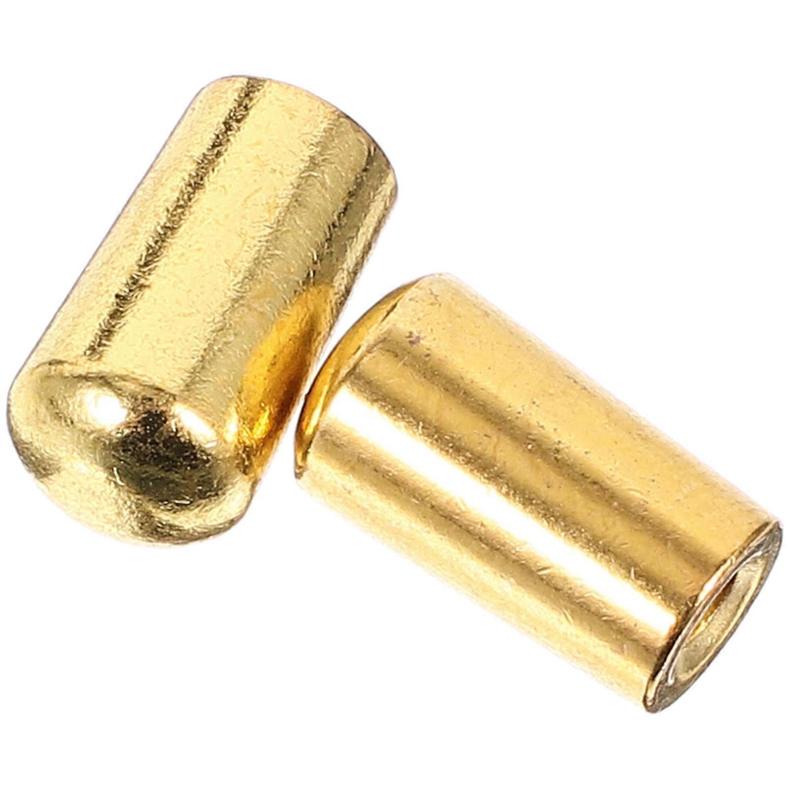 Guitar Metal Buttons Noise-Free Operation 1.6x0.6cm Replacement For Electric Guitar Upgrades 2Pcs