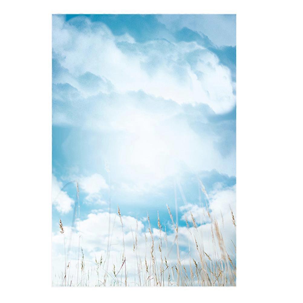 Blue Sky White Cloud Photography Background Prop για πάρτι γενεθλίων, θεματικές εκδηλώσεις και διακόσμηση σπιτιού - Ανθεκτικό υλικό για στατική φωτογραφία