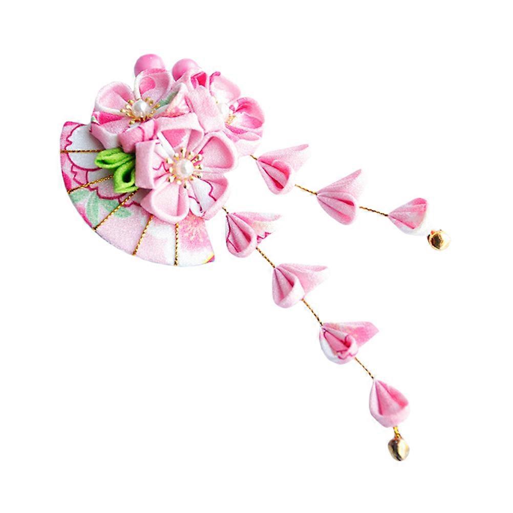 Hair Decorations For Women Japanese Tassel Hair Clips Summer Festival 1Set