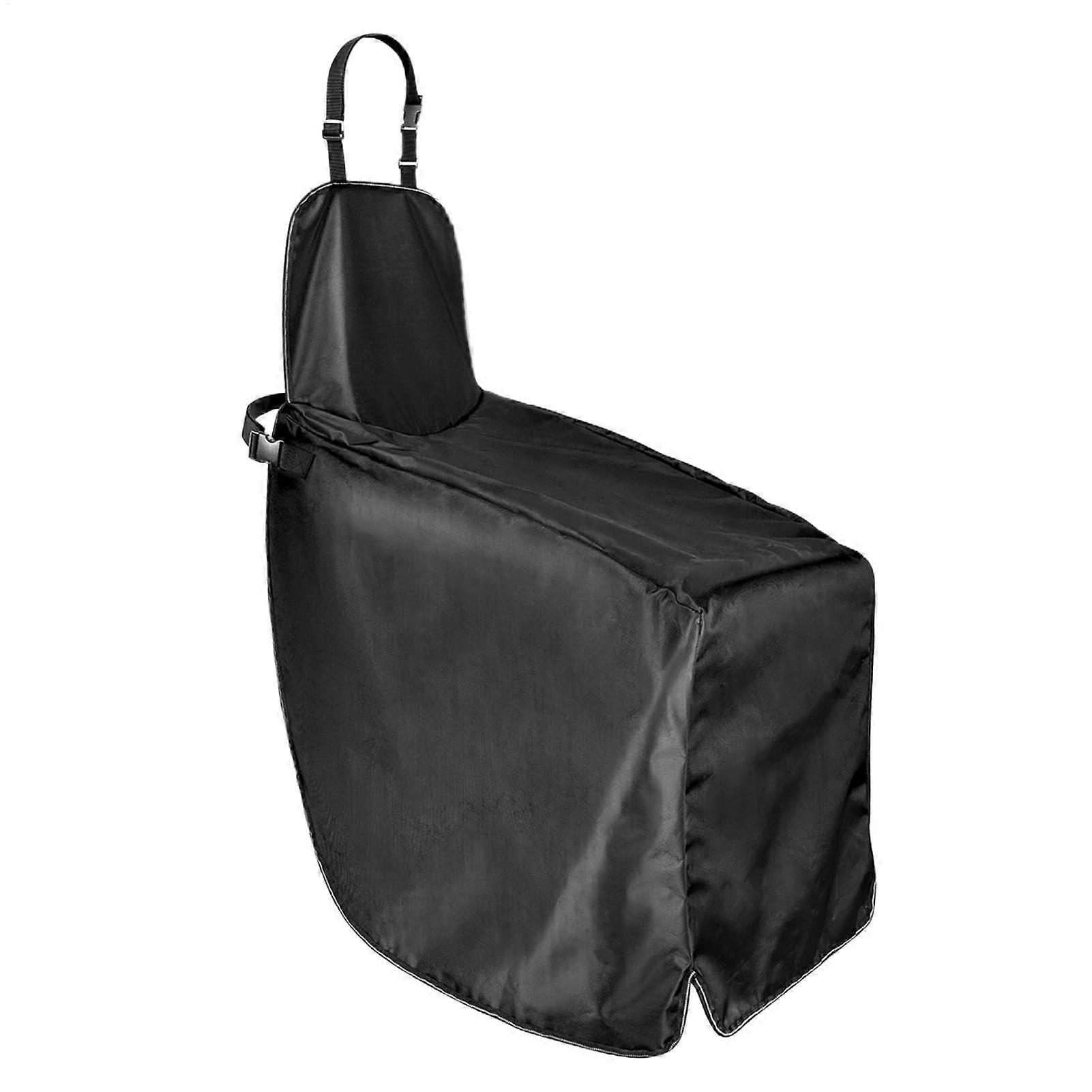 Scooter Leg Cover for Winter, Riding Apron, Black