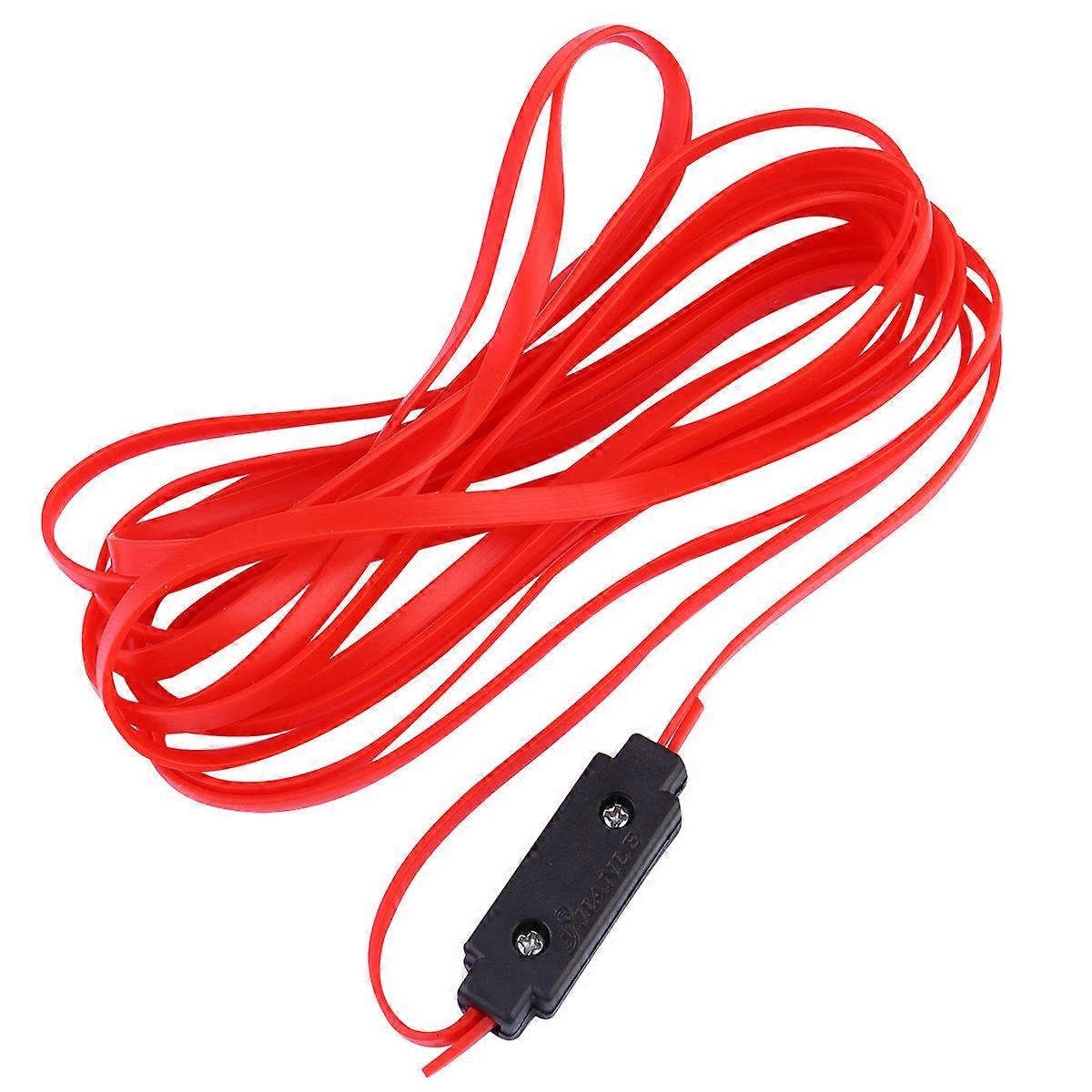 Elastic Fitness Jump Rope Adjustable Warm-Up Tool For Family Gatherings Red 1Pack