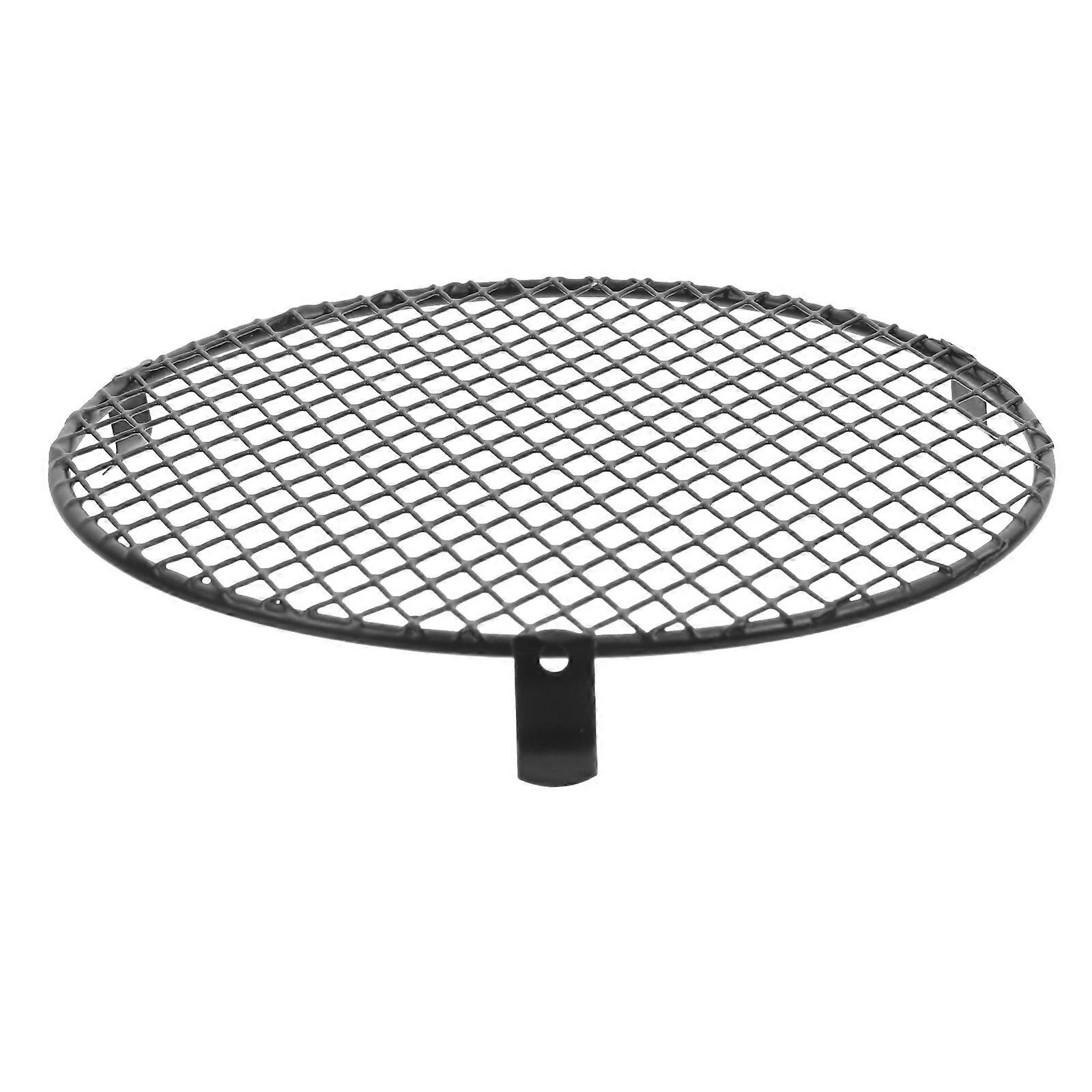 Heater Lamp Cover Reptile Enclosure Lizards Heat Distribution Black 1Set