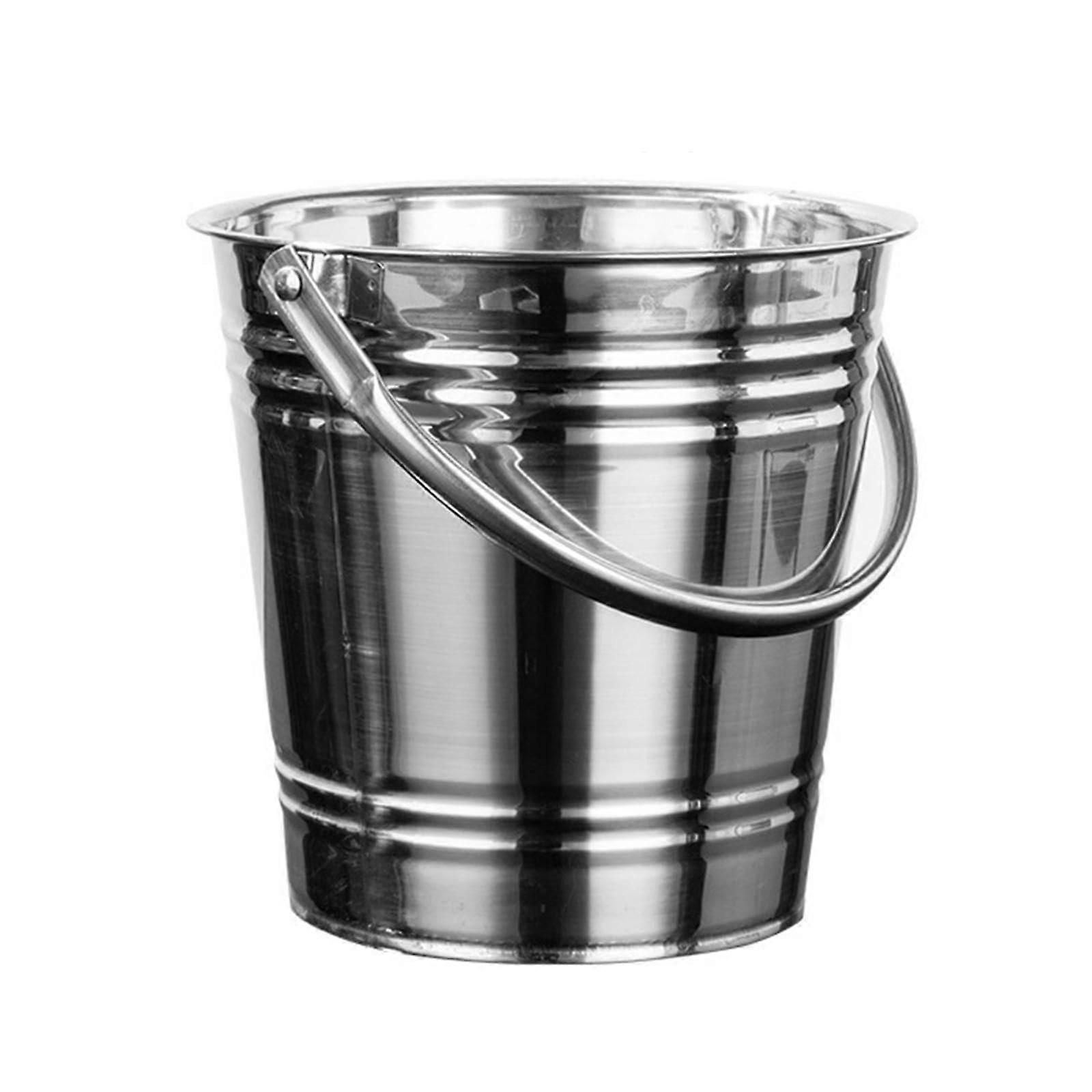 Ice bucket, beverage container, drink cooler, champagne bucket for cooling juices, family gatherings, buffets, and entertainment, 6L