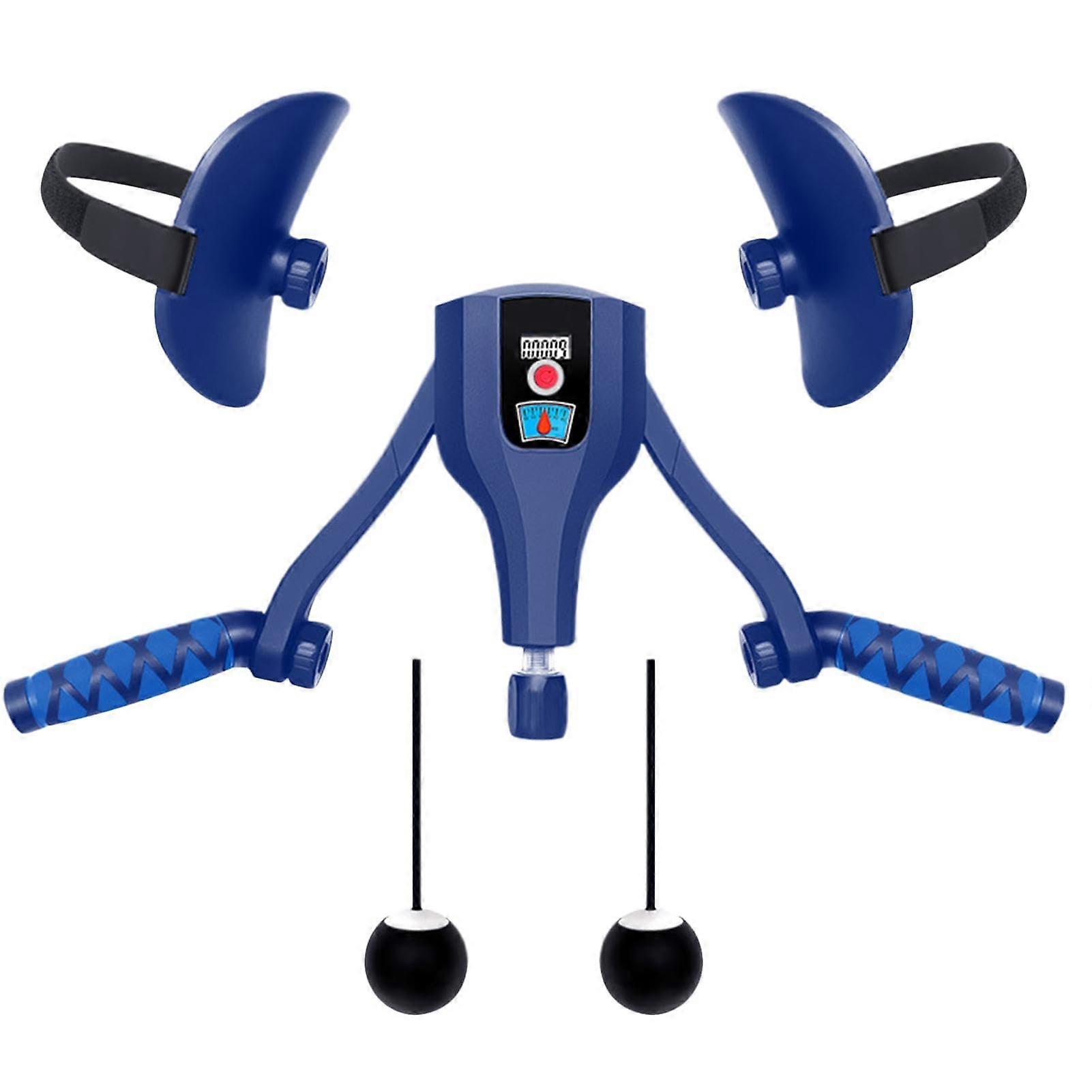 Inner Thigh Trainer, Adjustable Inner Thigh Trainer, Pelvic Floor Strengthening Device, Royal Blue