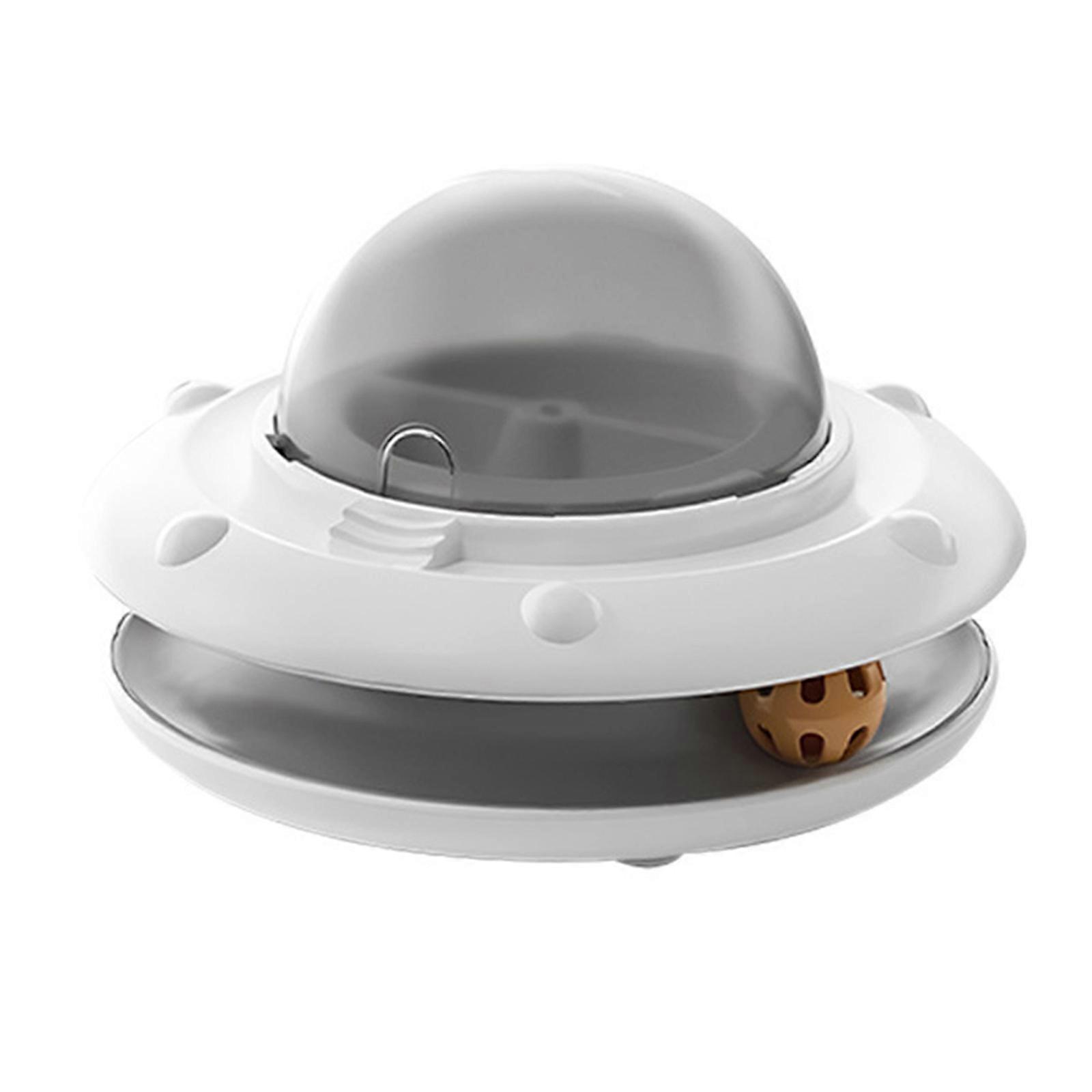 Auto Regulating Cats Exercise Wheel Slow Release Snacks Dispensing Device with Multiple Motion Models