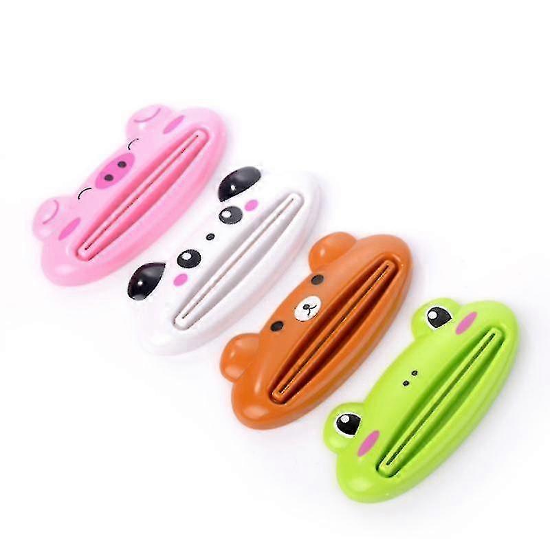Easy Cartoon Toothpaste Dispenser Tube Squeezer Rolling Holder