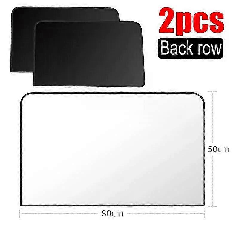 New Magnetic Car Sunshade Cover for Summer UV Protection Side Rear Window Curtain Black Mesh Auto Accessories