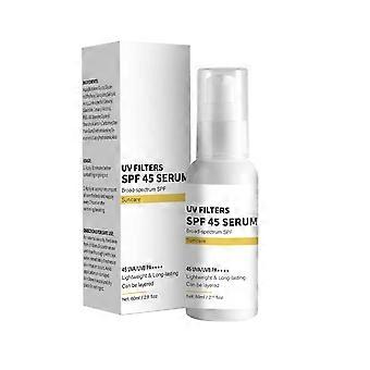 Moisturizing Sunscreen Spray SPF 45 Serum, Broad-spectrum SPF Suncare, SPF 45 UVA/UVB Protection, Lightweight & Long-lasting & Refreshing