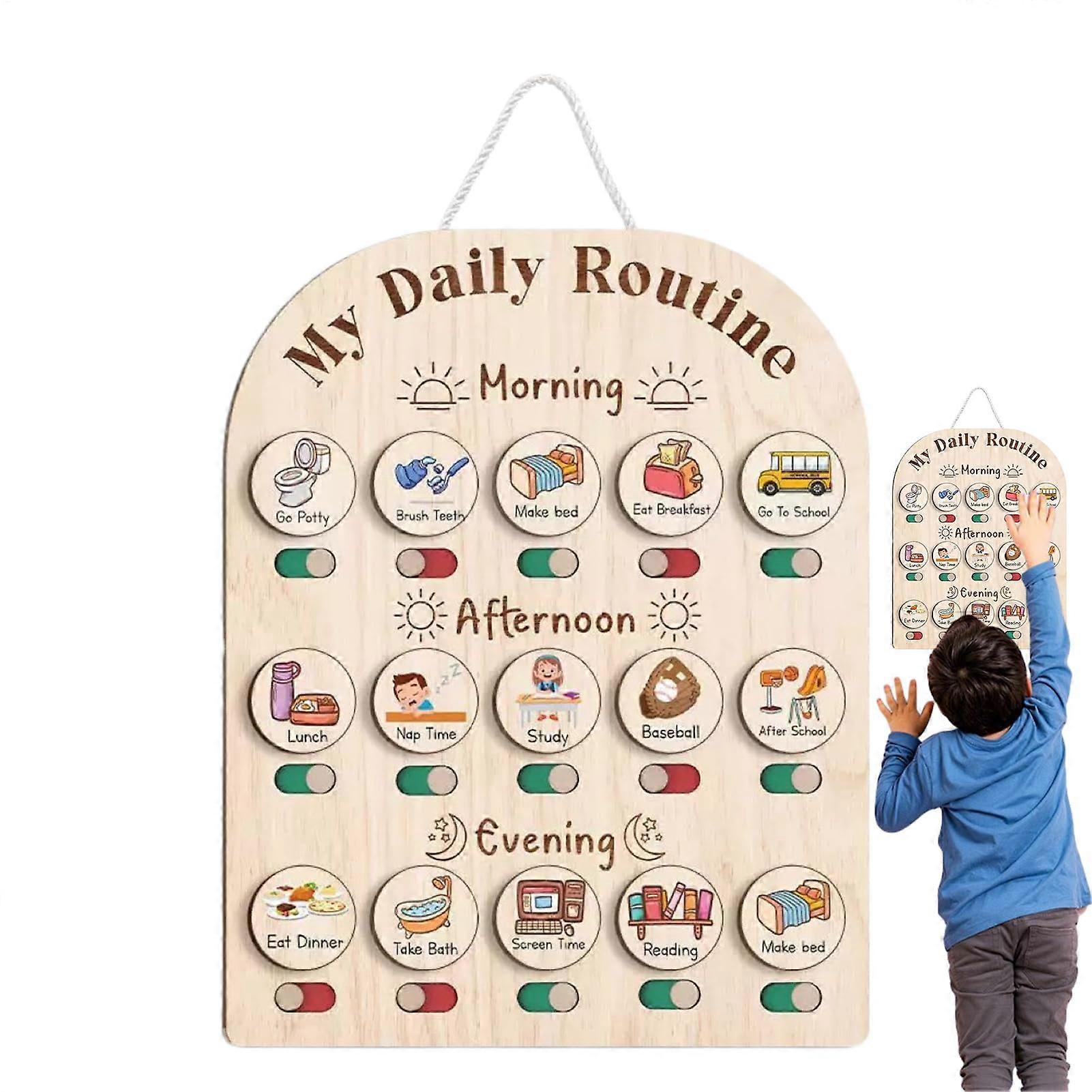 Daily Schedule for Kids  MorningBedtime Routine Plans for Toddlers