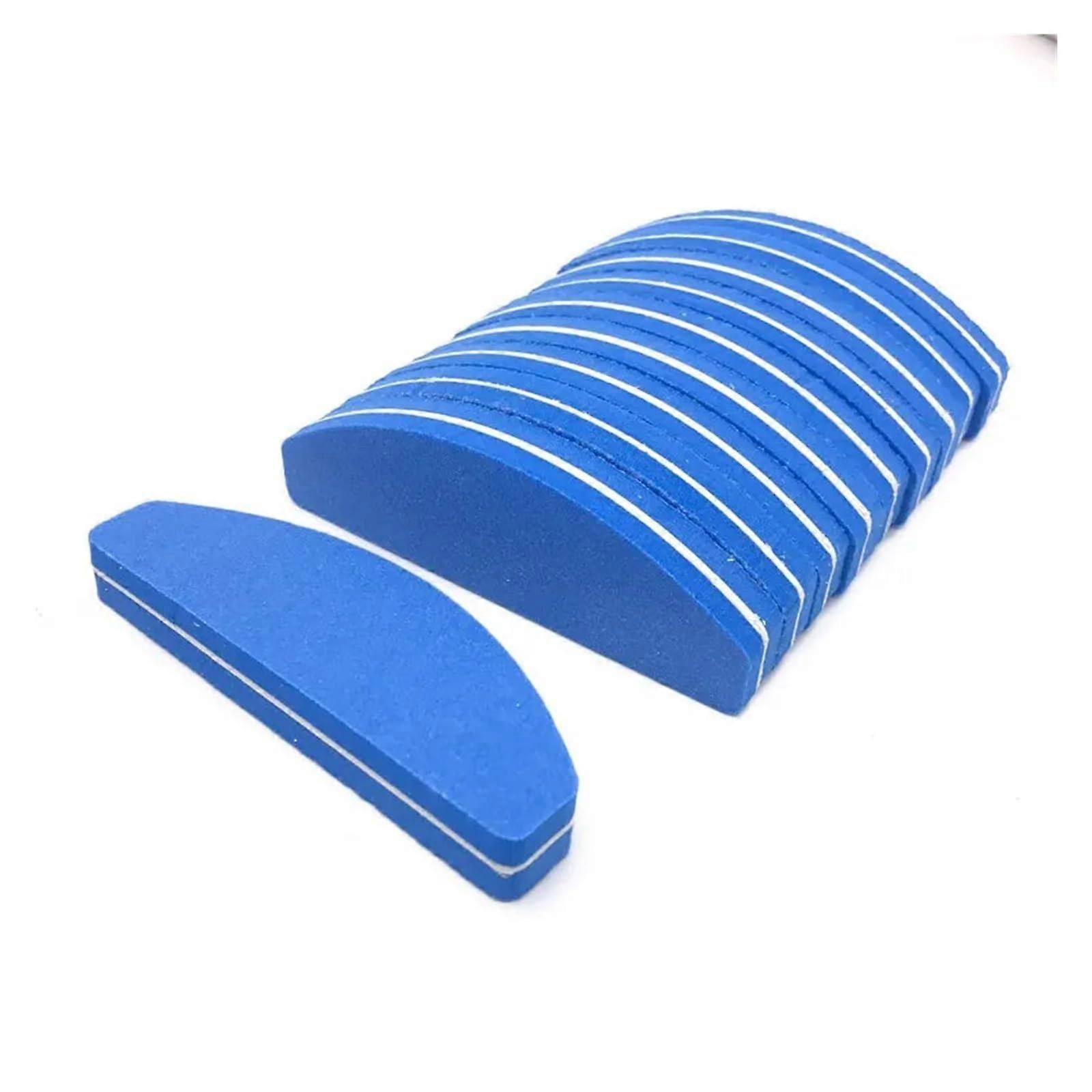 Schleifblocks Mini 10Pcs Blue Sponge Nail Files Polishing Buffing Block for Manicure Nail Care Art