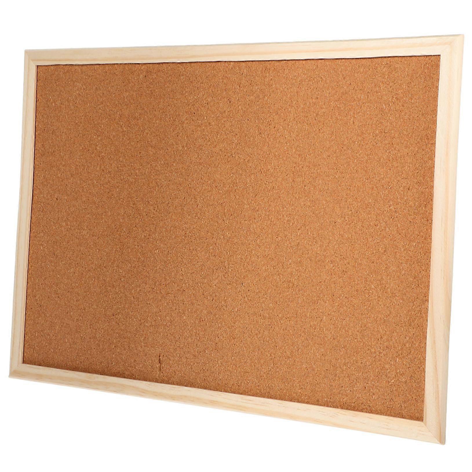 1piece Wall Cork Board Decorative Bulletin Board for Notes and Photos Versatile for Office and Home Ecofriendly Material for Creative Use