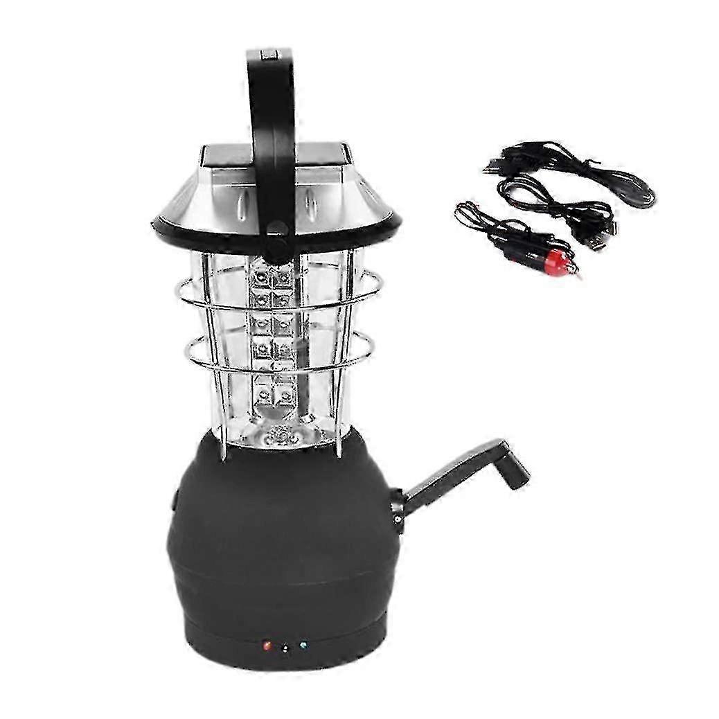 Led Camping Lanternusb Rechargeable Emergency Hand Crank Tent Lamp