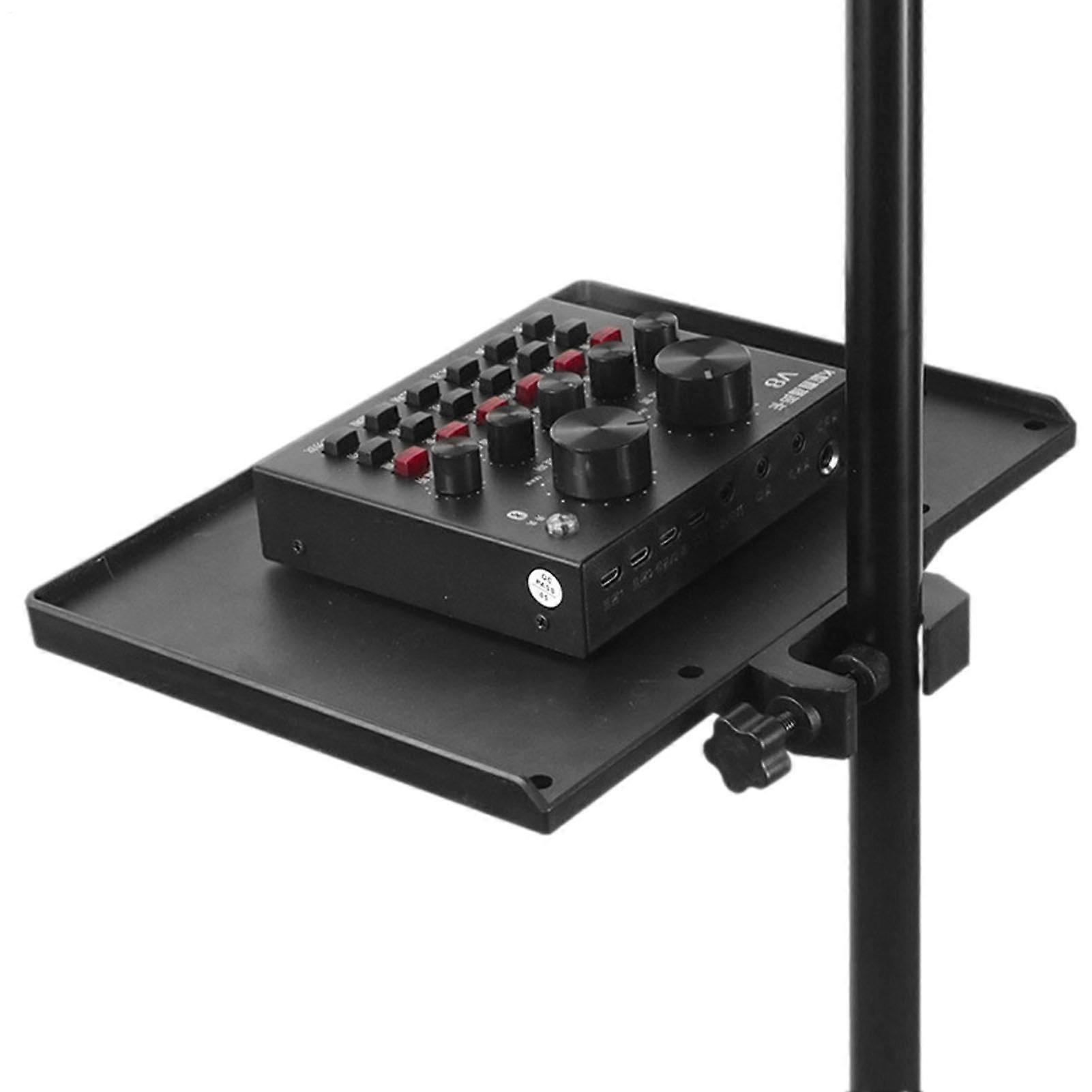 Adjustable Music Stand for Music Table - Clip-On Tray, Multi-Purpose Beauty Organizer, Salon Tool Rack, Large Makeup Holder