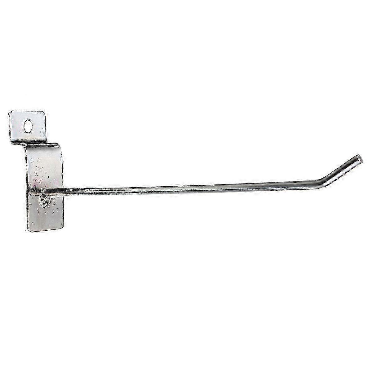 Details about 25 x Slatwall Single Hook Pin Shop Display Fitting Prong Hanger 6' js