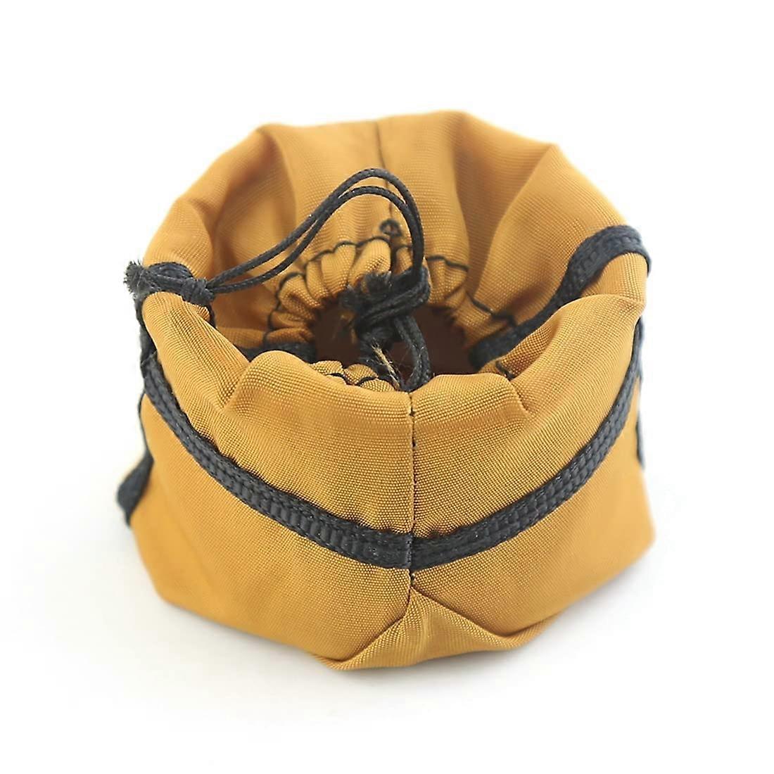 Mini Pot Bag Decoration for 1/8 1/10 RC Crawler Car Axial SCX10 90046 TRX4 TRX6 Redcat Gen8 MST, Yellow