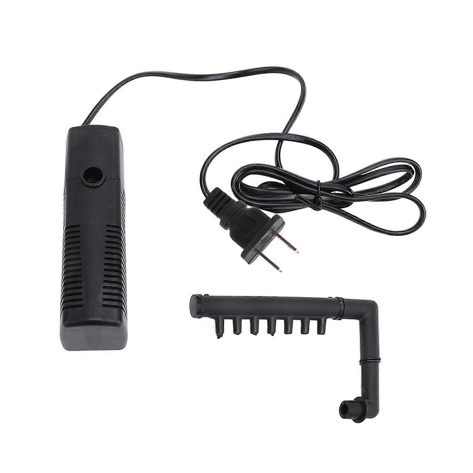 Submersible Pump 5W 119GPH 2.6ft High Lift IP68 Super Quiet Small Fountain Pump with Nozzle for Aquarium Pond Fish Tank US Plug 110V