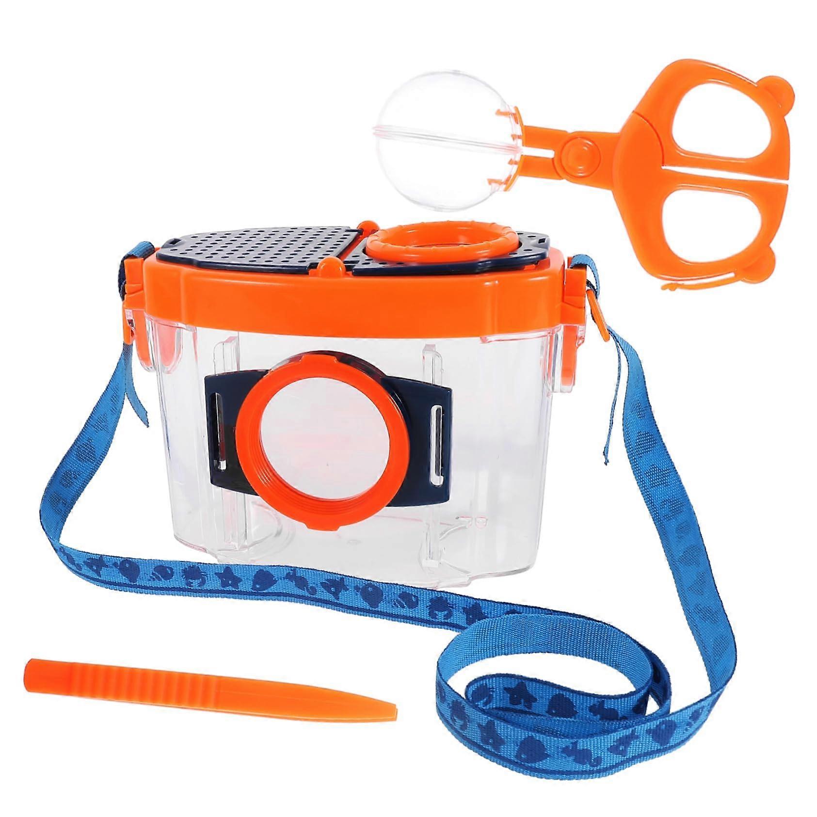 Insect Observation Set for Scientific Learning with Magnifying Glass and Observation Box for Nature Exploration and Outdoor Activities
