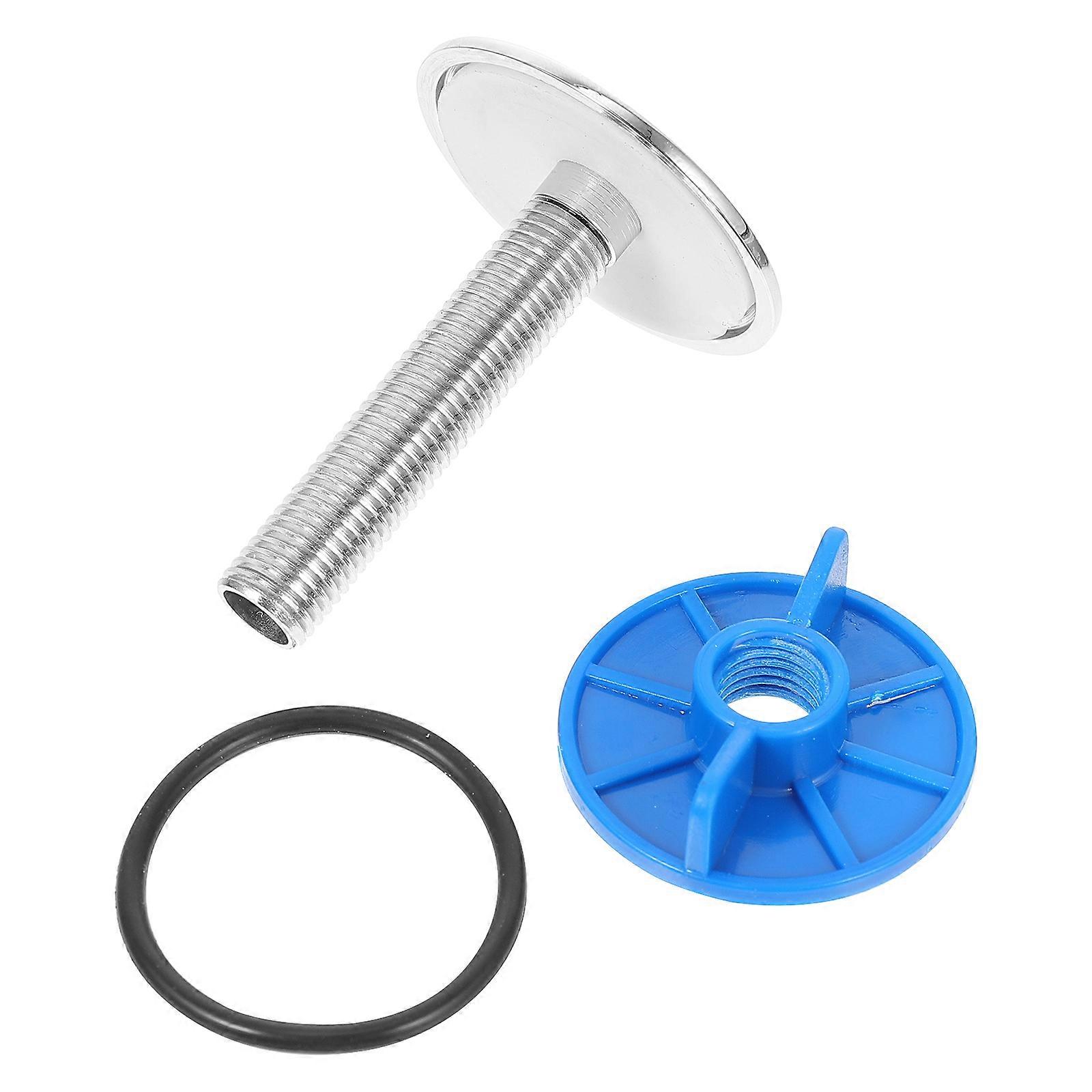 Stainless Steel Kitchen Sink Hole Cover for Tap Hole Silver Color Easy to Install Practical Design 3.5 Inches