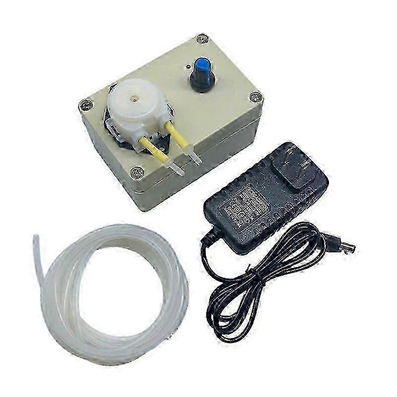 Industrial Grade Adjustable Peristaltic Pump Ab21 Titration Pump Control Flow US PLUG