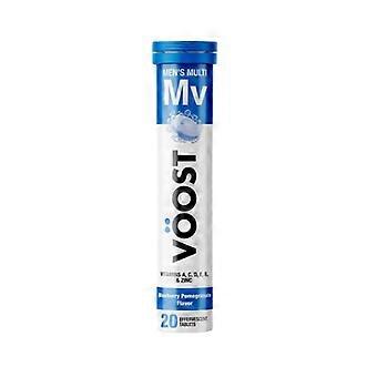 Voost Mens Multivitamin Drink Blueberry Pomegranate ,20 Count (Pack of 1)