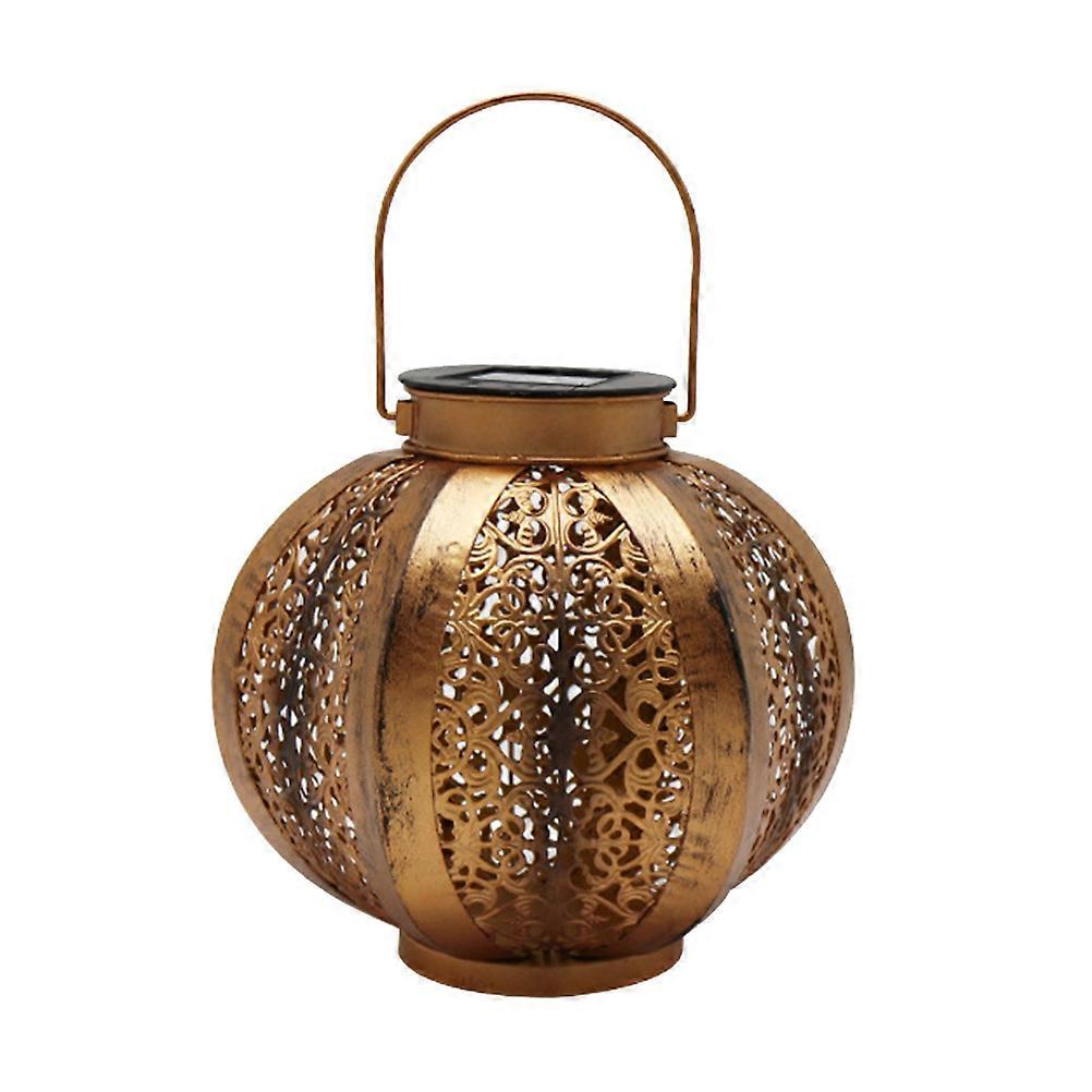 Powered Hanging Lantern for Illumination Warm Atmosphere Iron Material 1 Piece