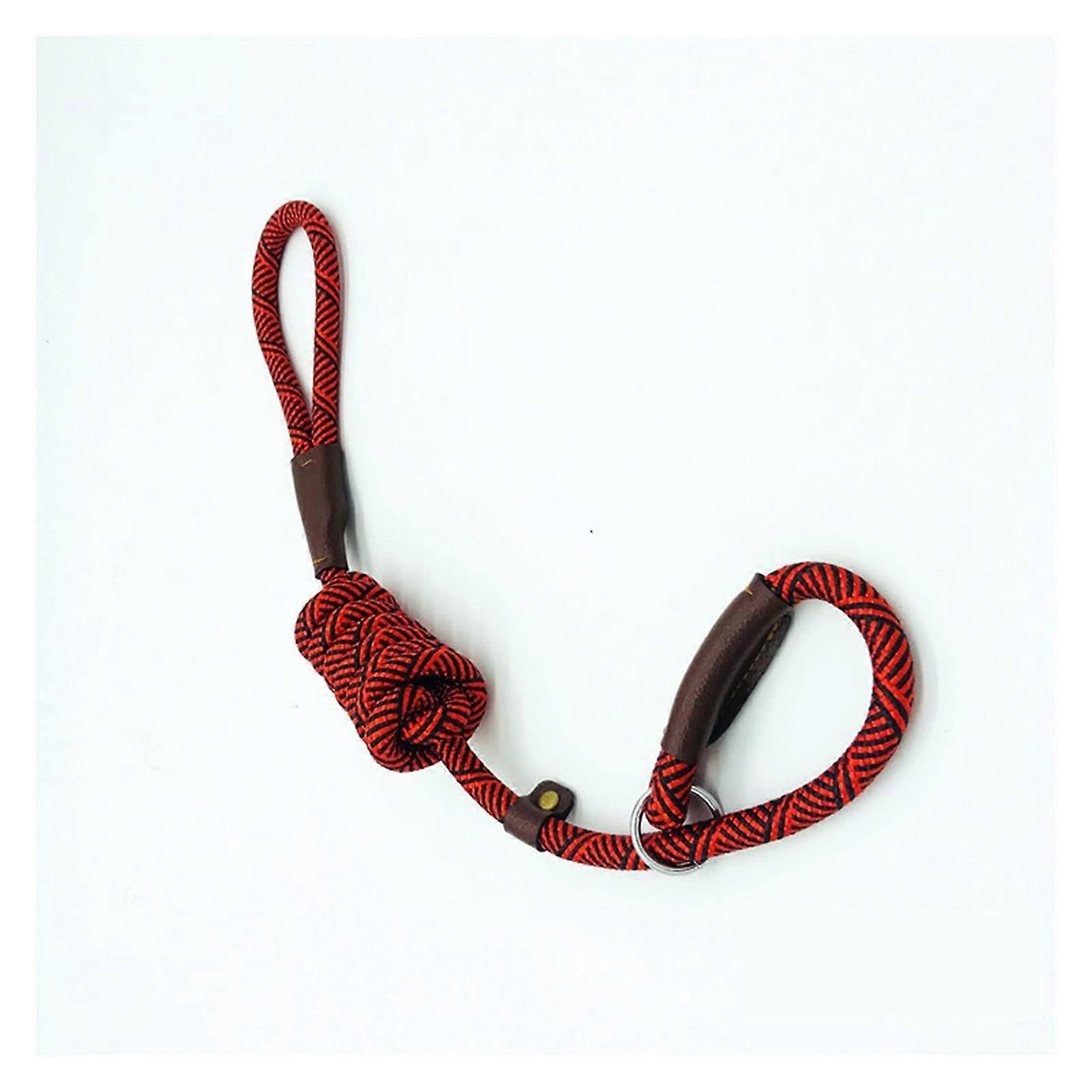 Dog leash, retractable, pet slip leash, nylon traction, foam grip, soft, comfortable, removable, snap closure, adjustable size.