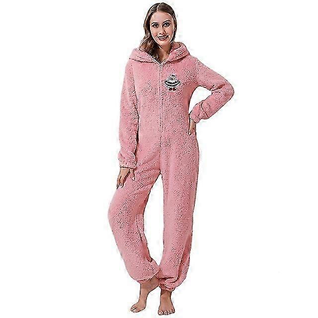 Plush Romper Autumn Winter Flannel Pajamas