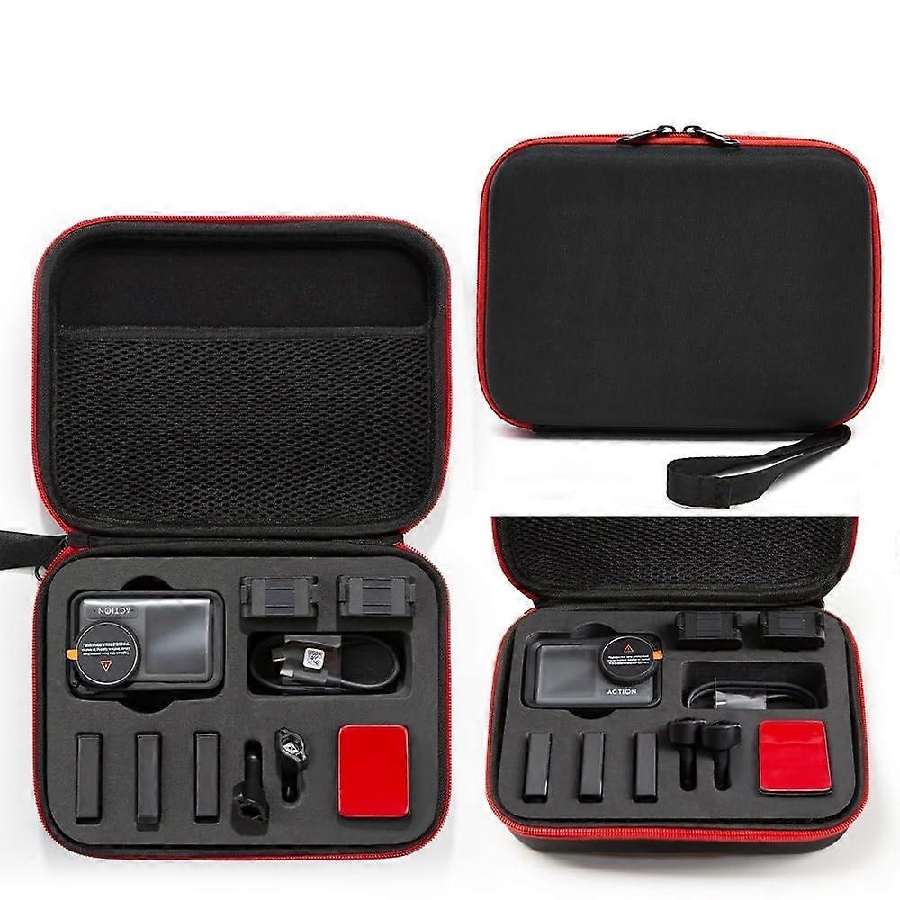 Carrying Case for DJI Osmo Action 5 Pro, Durable Shockproof and Dustproof Storage Bag, Waterproof Protection (Black)