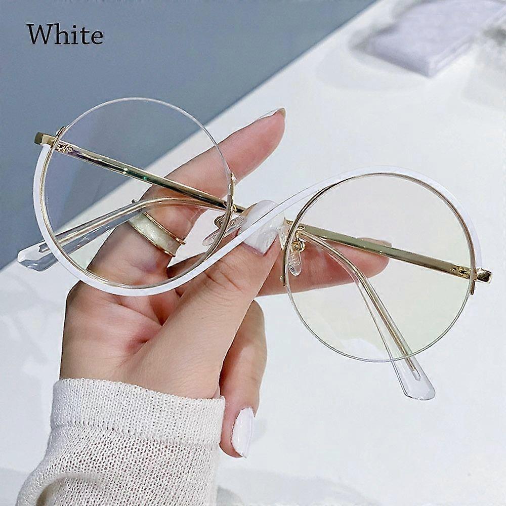 Eye Protection Round Eyeglasses Blue Ray Blocking Computer Goggles Frame Eyewear Men Women
