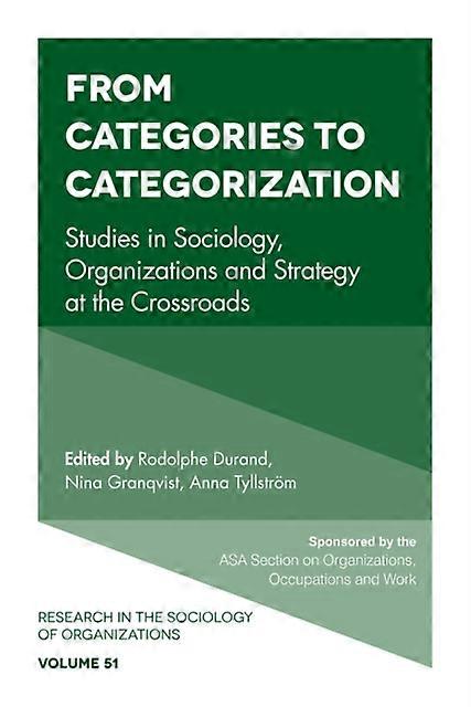 From Categories To Categorization Paperback Book