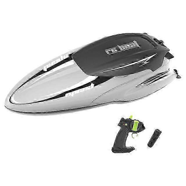 High Speed 4CH Electric Remote Control Boat Toy for Adults and Kids with Rechargeable Battery, JWL RC Boat Model for Lakes and Pools