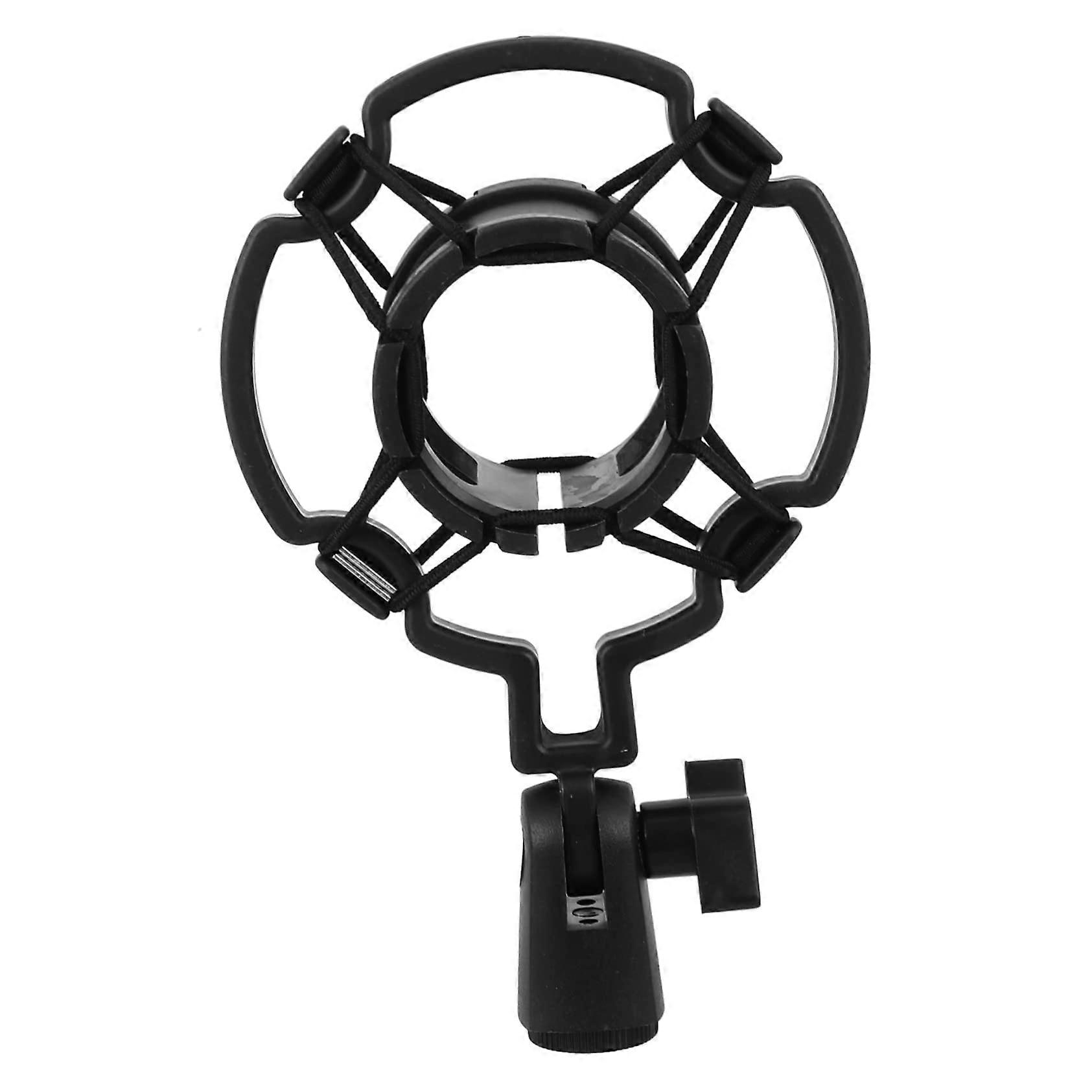 1 Piece Microphone Shock Mount Holder for Studios, KTV, Streaming, Adjustable